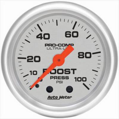 Auto Meter Ultra-Lite Mechanical Boost Gauge - 4306